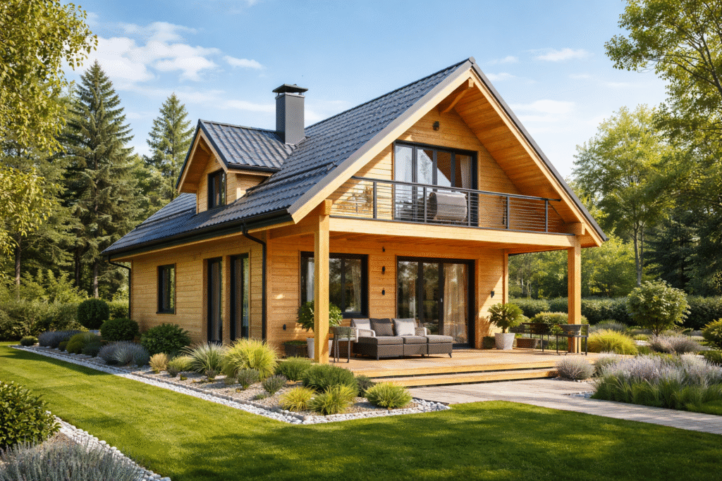 Domki szkieletowe - Skan-Pol woj. łódzkie