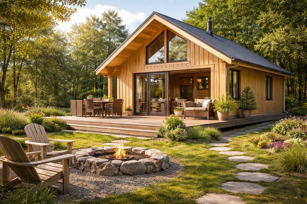 Drewniane domki letniskowe - Skan-Pol woj. łódzkie